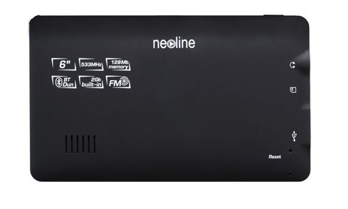 Neoline V6 Magic - навигатор с 6-дюймовым дисплеем