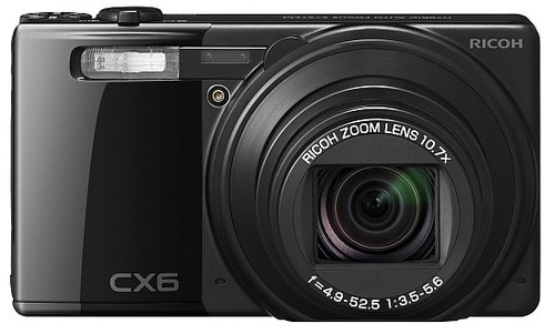Компактная фотокамера Ricoh CX6 с суперзумом
