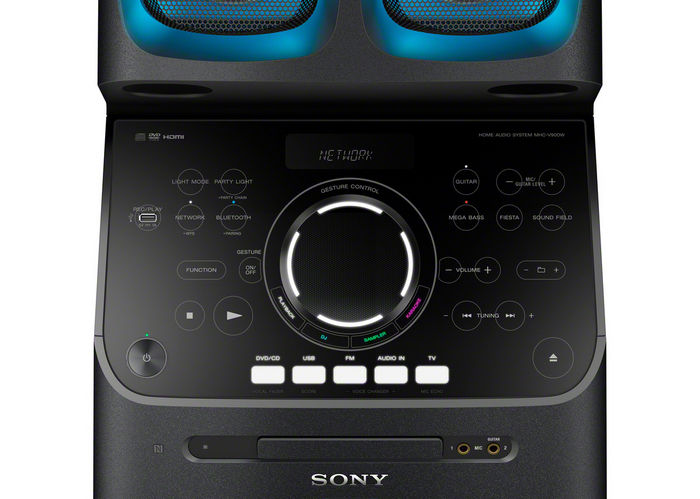 Sony MHC-V90DW - аудиосистема для вечеринок