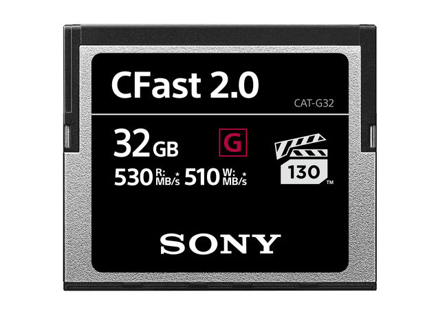 Sony CFast серии G