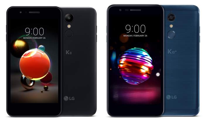 LG K8 2018 и LG K10 2018