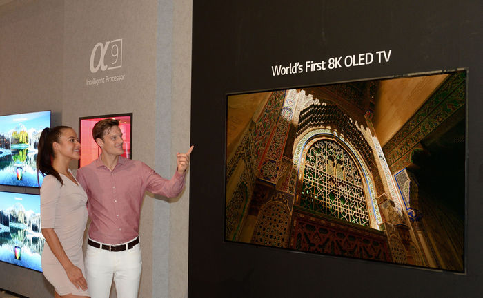 LG представит OLED-телевизор с разрешением 8K на выставке IFA 2018